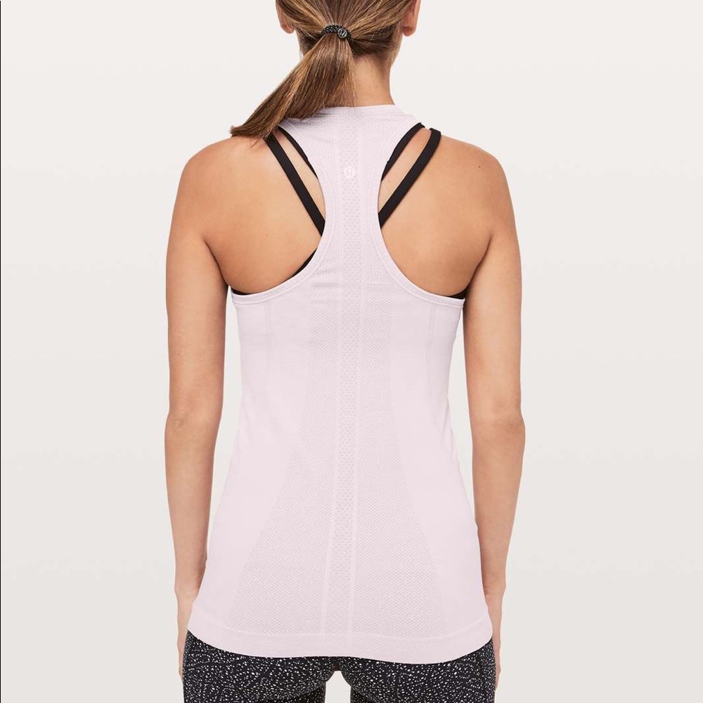 Lululemon Swiftly Tech Racerback - porcelain pink - Picture 4 of 8